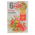 Sviečka čajová aromatická (bal.6) 11gr/4hod Freesia