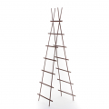 KV.IDR4 Drabinka Rebrik kvetinovy 200x67cm Hneda R222
