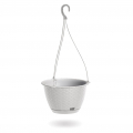 Závesný kvetináč / obal DRLW240 Ratolla Round biely