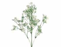 Umelý kvitnúci konár biely HON046B 