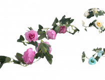 Umelá girlanda popínavá ruža