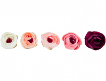 Umelé hlavy kvetov - vencovka Iskerník (Ranunculus)
