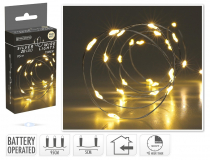 667234 TB+cas Vian.svetla 95+10cm 20LED BAT-vnut AX9731100