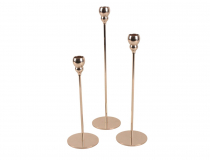 Sada kovových svietnikov A8466