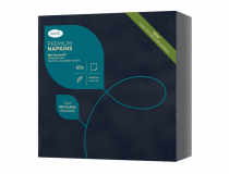 Servítky BIO DSF 200899 Black 40x40cm