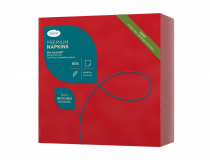 Servítky BIO DSF 200898 Red 40x40cm