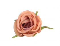 Umelé hlavy kvetov - vencovka ruža A7376-5 