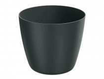 Kvetináč plastový DRA160 REGULA antracit S433