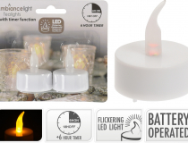 840933 LED čajová sviečka s časovač (1bal.) AWL250400,AX5991300