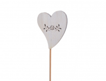 Drevené srdce zápich (1bal.) 129CAN9595WW