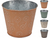 391047 Plechový obal / dekoračné vedro ME1000240