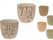 412933 Keramický obal / kvetináč- mix 066900310