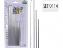 591631 Kovová slamka s kefkou (1bal.) CY5654550