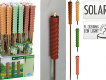 987660 Solárna záhradná sviečka zapich DX9300700