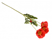 Umelý konár mak x 4 LY293 