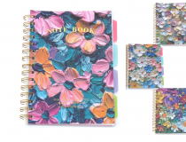 Zápisník NOTE BOOKE - Flower mix A9189 