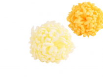 Umelé hlavy kvetov - vencovka Chryzantema ZH025-MIX