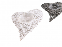 Obal prútený srdce ZD13716A,B 