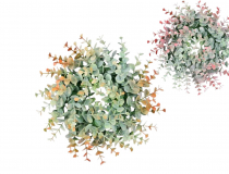 Umelý venček eukalyptus 15 cm CV36562-1,2