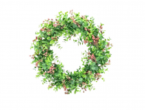 Umelý veniec krušpán 35 cm CV07288-1,2