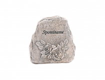 Smútočná dekorácia kameň " Spomíname " OU038
