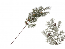 Umelý konár čačina so šiškami 90 cm CV36317