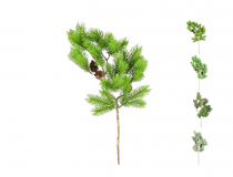 Umelý konár čačina so šiškami 50 cm CV37522-MIX 