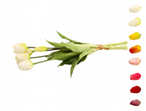 Umelá kytička tulipán pogumovaný CV13555-MIX 