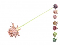 Umelá protea na stopke 58 cm R.CV32118-MIX 