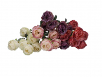 Umelý konár ruža x7 CV38329-MIX 