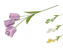 Umelý konár tulipán x 3 CV38611-MIX