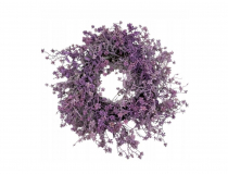 Veniec gypso 30 cm fialový SIO025 