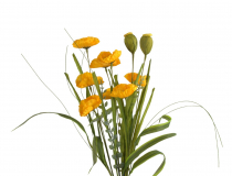 Umelý konár mak žltý 53 cm AGS400 