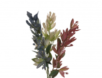 Umelý konár kvet s lístkami CV27118-MIX 