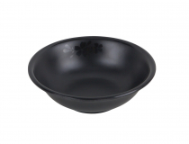 Plastová miska / tanierik BLACK 17 cm x 17 cm A9441 