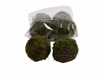 Guľa prútená s machom 7 cm (1bal.) BH201BP7 