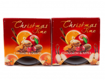 Sv.Sklo Christmas time Sviečka vonava 115gr/30hod.