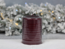 Sviečka valec 70/100 - KRB/511C - bordová