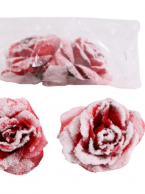 R.BV0635 (bal.4) Vian. ruža zasnežená AKCIA