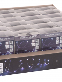 586039 SB+8 Vianočné LED svetlá 95+10cm 20LED BAT-vonk. AX8720700,AX9720700