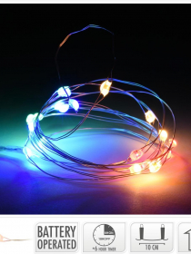 689864 FF Vianočné LED svetlá 8m 80LED BAT-vnút. AX9721740