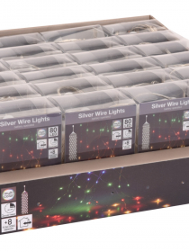 586596 FF+8 Vianočné LED svetlá 75+30cm 80LED BAT-vonk. AX9720950