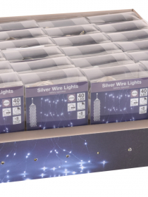 586145 SB+8 Vianočné LED svetlá 45+30cm 40LED BAT-vonk. AX9720740