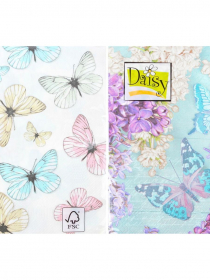 Servítky 33x33 cm Motýľ