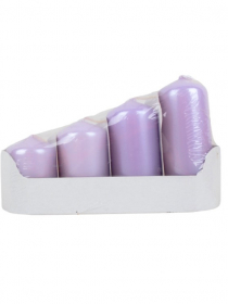 Adventná sviečka postupná 40/55-70-85-100 levanduľová