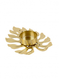 A6928 Dekoračný svietnik monstera 