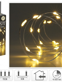 667234 TB+cas Vian.svetla 95+10cm 20LED BAT-vnut AX9731100