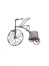 Malý dekoračný kovový bicykel 274CAN3815 