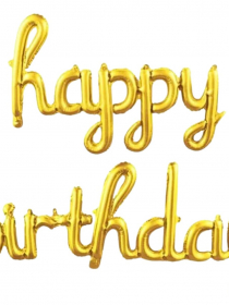 Párty balónový nápis Happy Birthday A7697