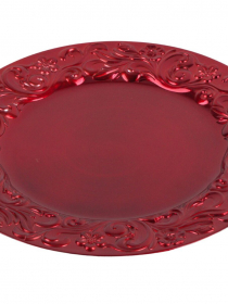 Klubový tanier červený A8477 